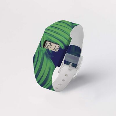 Montre en carton PALMS GREEN KIDS