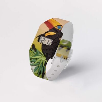 Reloj de cartón BAKED BIRD NIÑOS