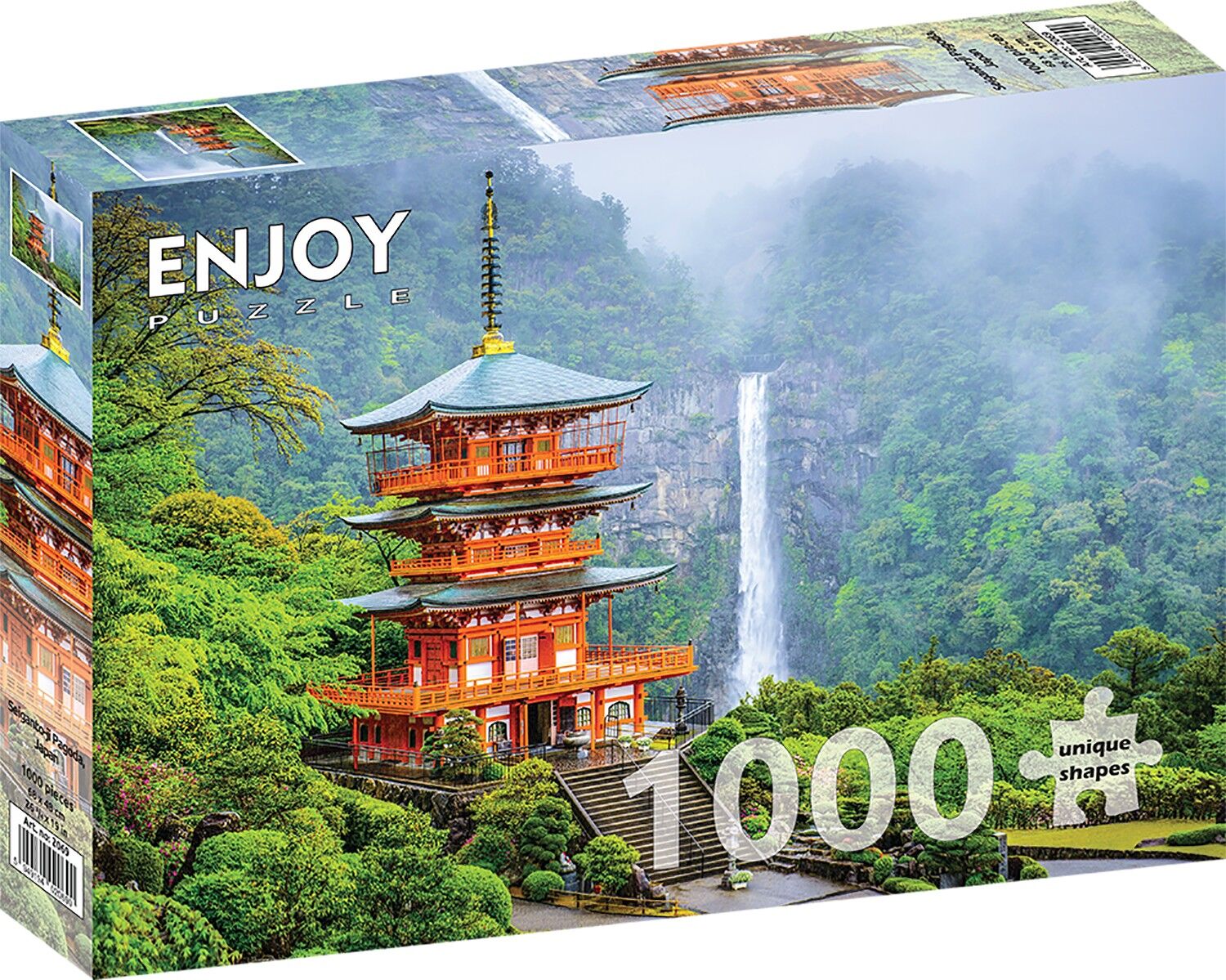 1000 Pieces Jigsaw Puzzle - Seiganto-ji Pagoda, Japan (2069)