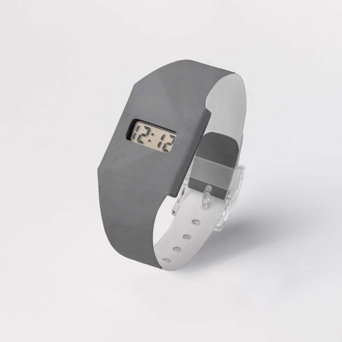 SILBER / METALLIC Pappwatch KIDS