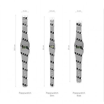 Montre en carton BAUHAUS BAWHAWS 3