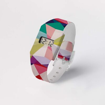 Orologio in cartone GEOMETRICAL3