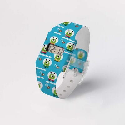 Montre en carton HAPPY ALIENS