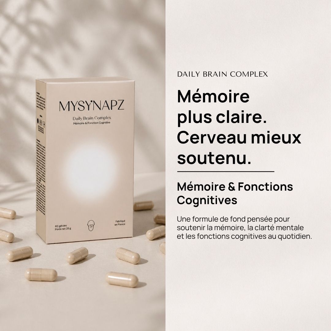 Daily Brain Complex — Dietary Supplement for Memory & Cognitive Function
