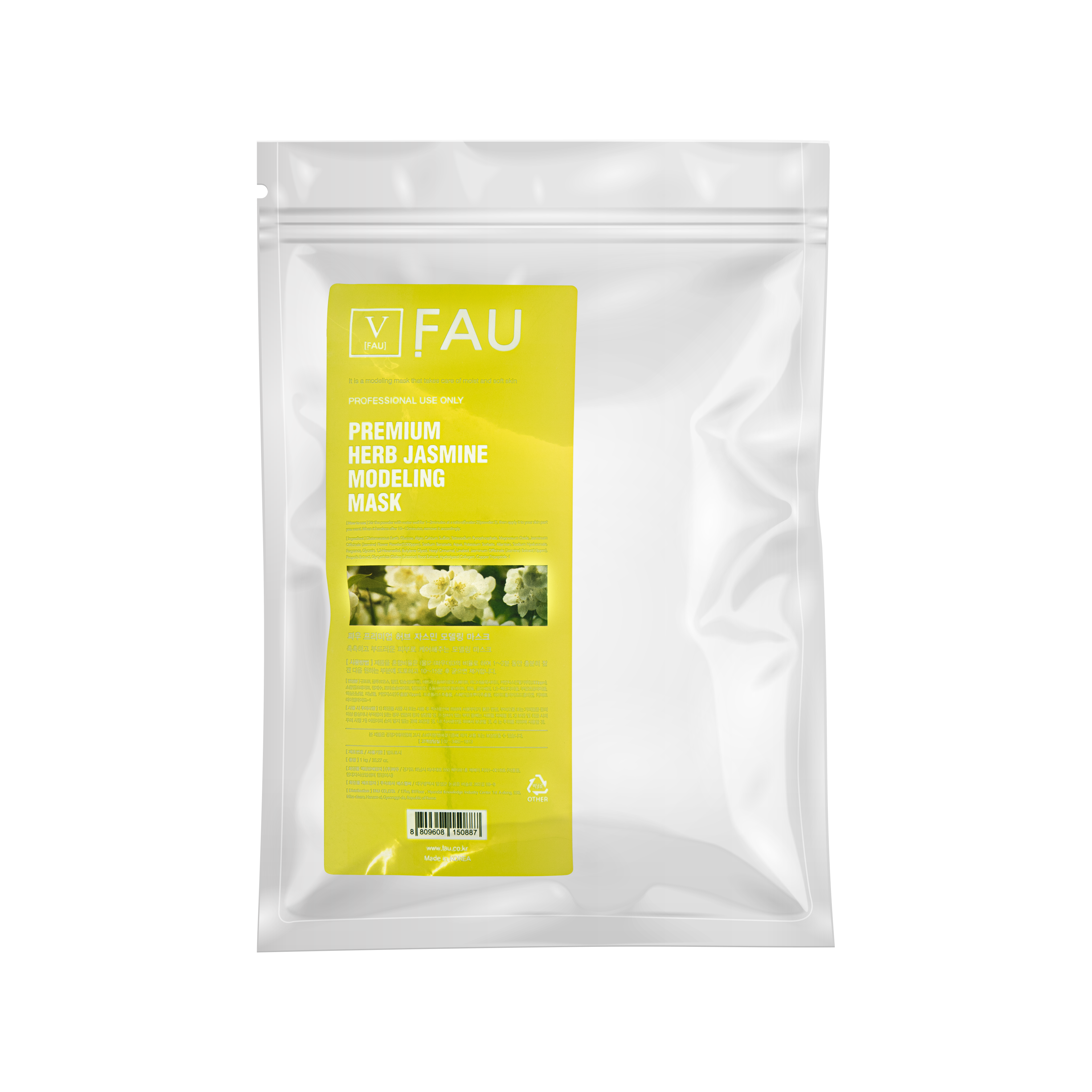 FAU Professional Modeling Mask – Soothing & Regenerating Treatment with Jasmine & Propolis (1kg) | KOREAN Skincare