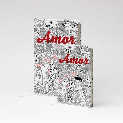 AMOR Tyvek® Notizbuch / Notebook A5