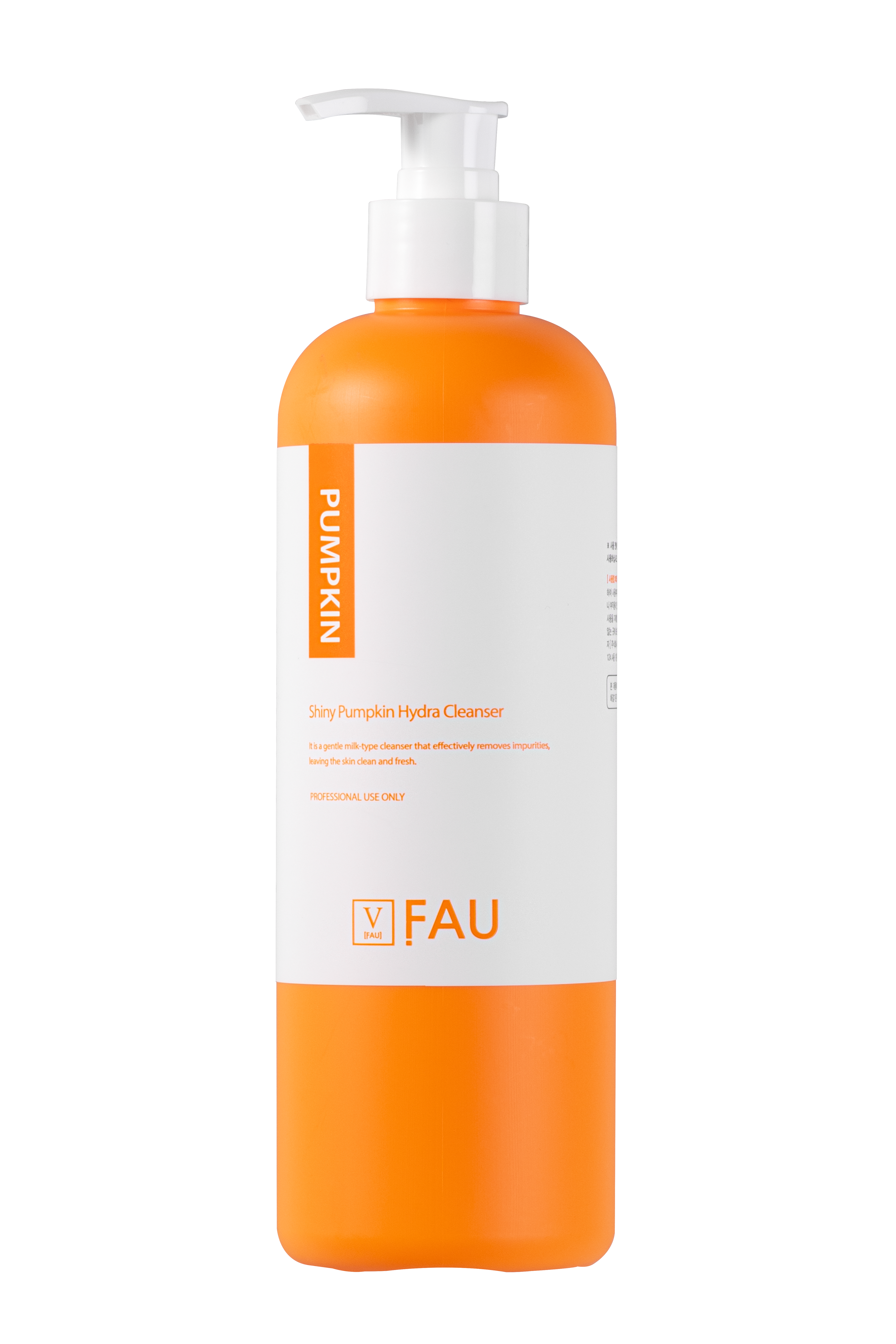 FAU Dermocosmetic Hydra Cleanser | Professional Barrier-Friendly Moisturizing Gel | Pumpkin Extract & NMF Complex (500 ml) | KOREAN Skincare