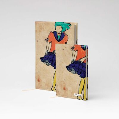 DANCING Tyvek® Notizbuch / Notebook A5