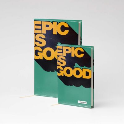 EPIC IS GOOD Tyvek® Notizbuch / Notebook A5