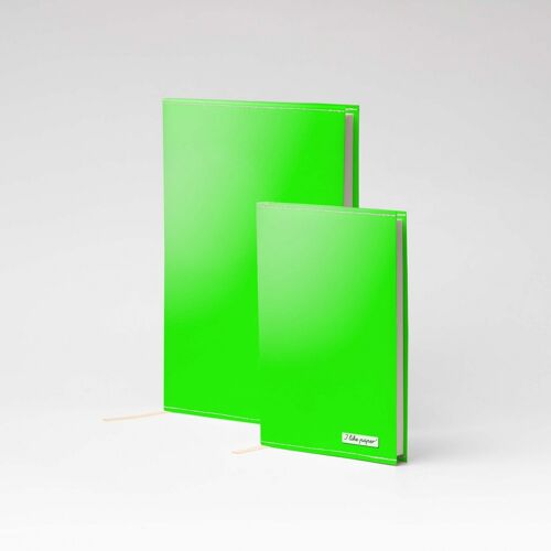GREEN / NEON Tyvek® Notizbuch / Notebook A5