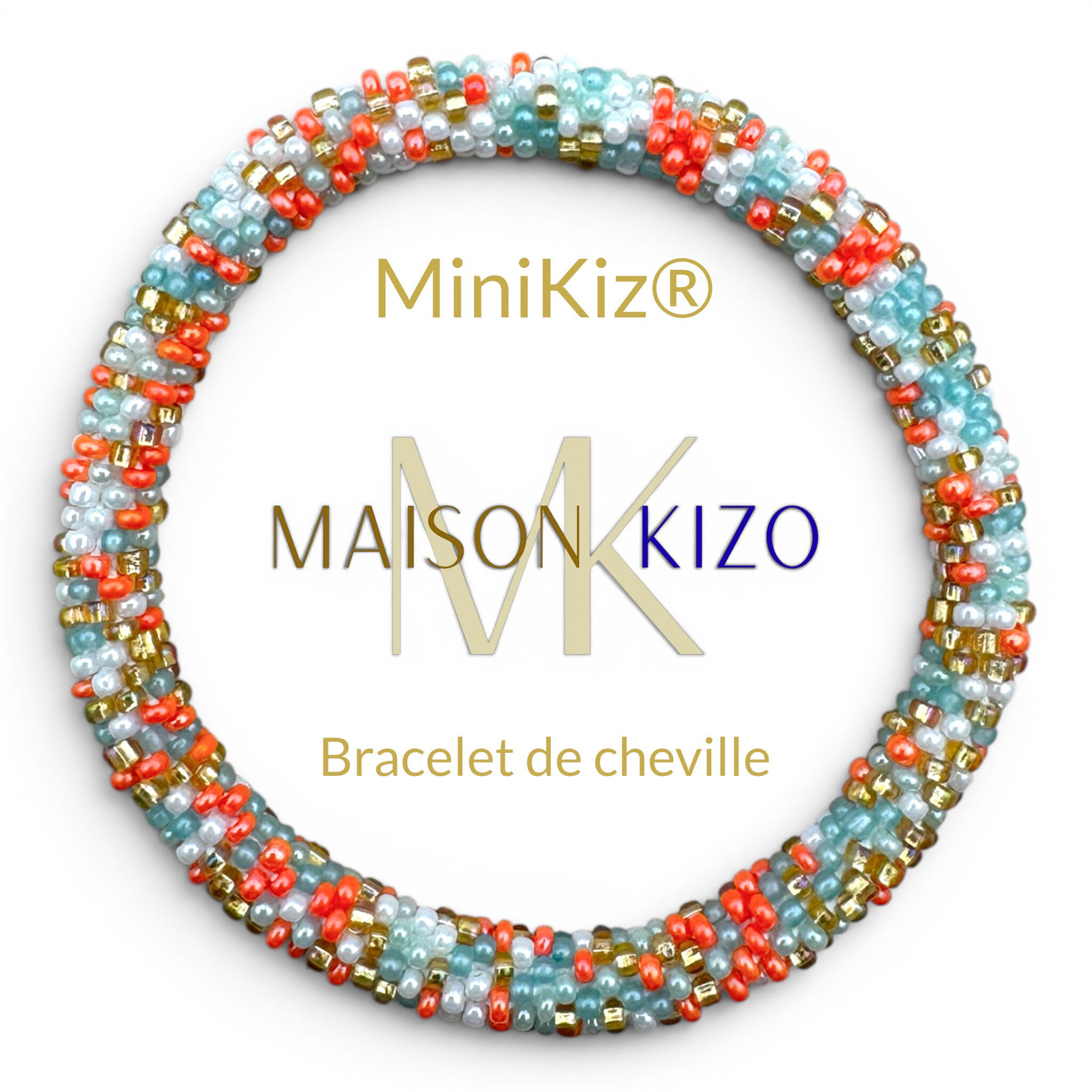 Enfant- Bracelet de cheville et poignet adulte XL-XXL -38