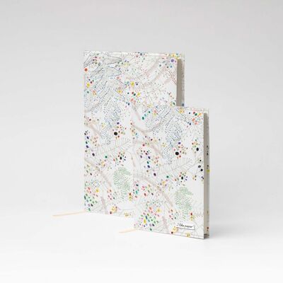 HAPPY FERN Tyvek® Notizbuch / Notebook A5