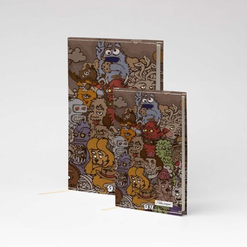 MONSTERMASHUP Tyvek® Notizbuch / Notebook A5