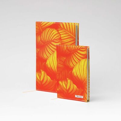 PALMS ORANGE Tyvek® Notizbuch / Notebook A5
