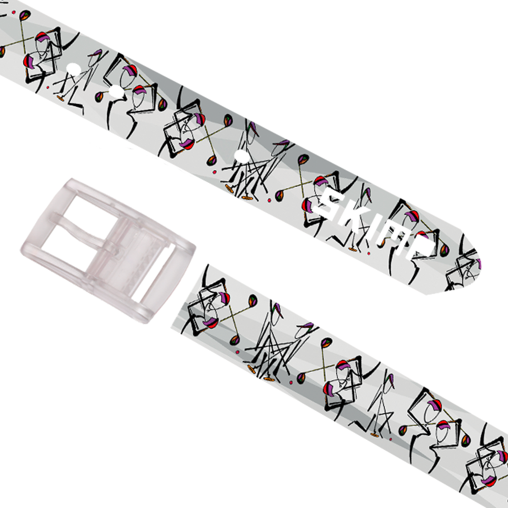 Printed belt by Anne Fil "Golf Ethnik"