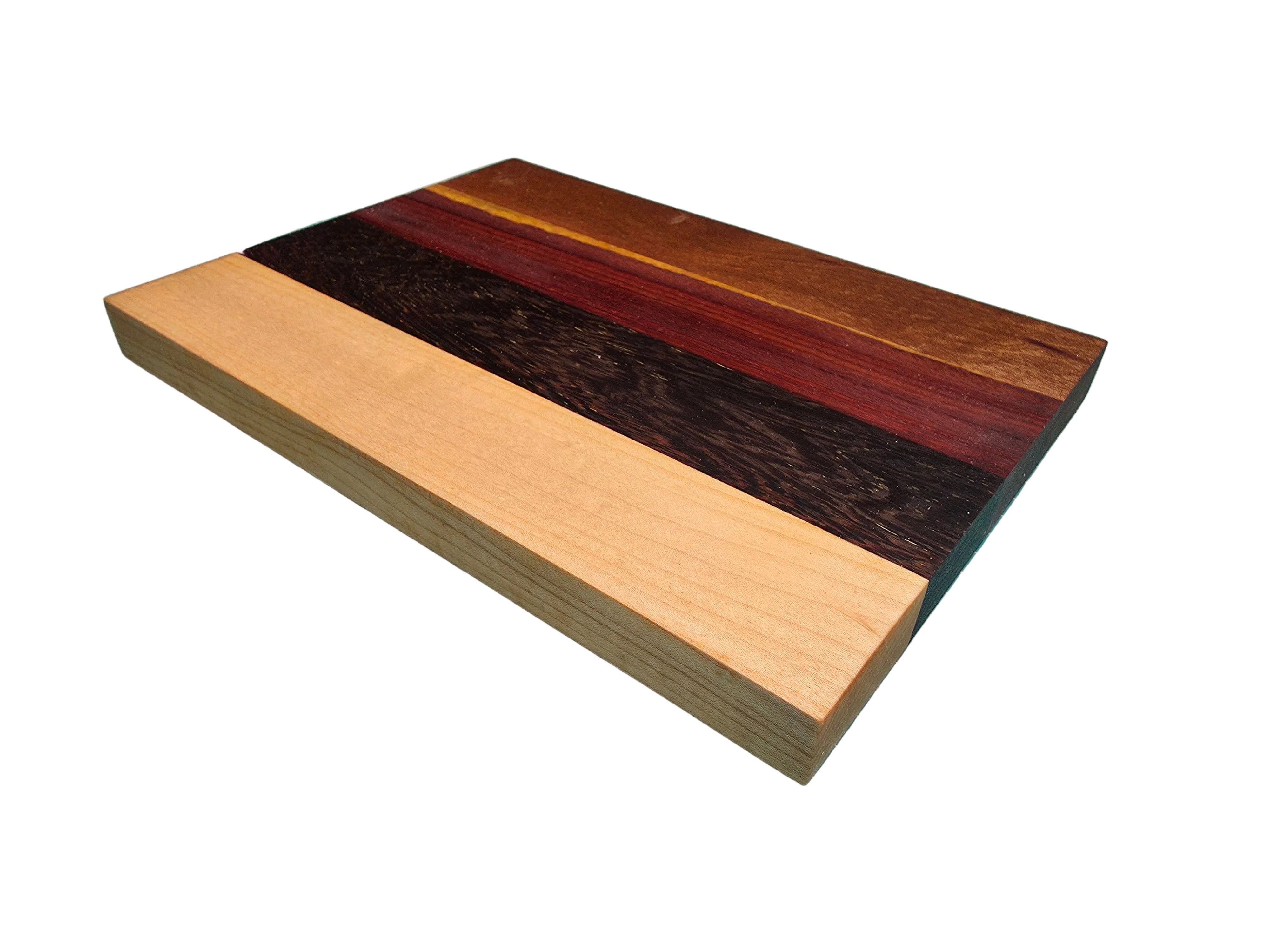 Oak, Black Palmwood, Pink Ivory and Kiaat Cheese Board