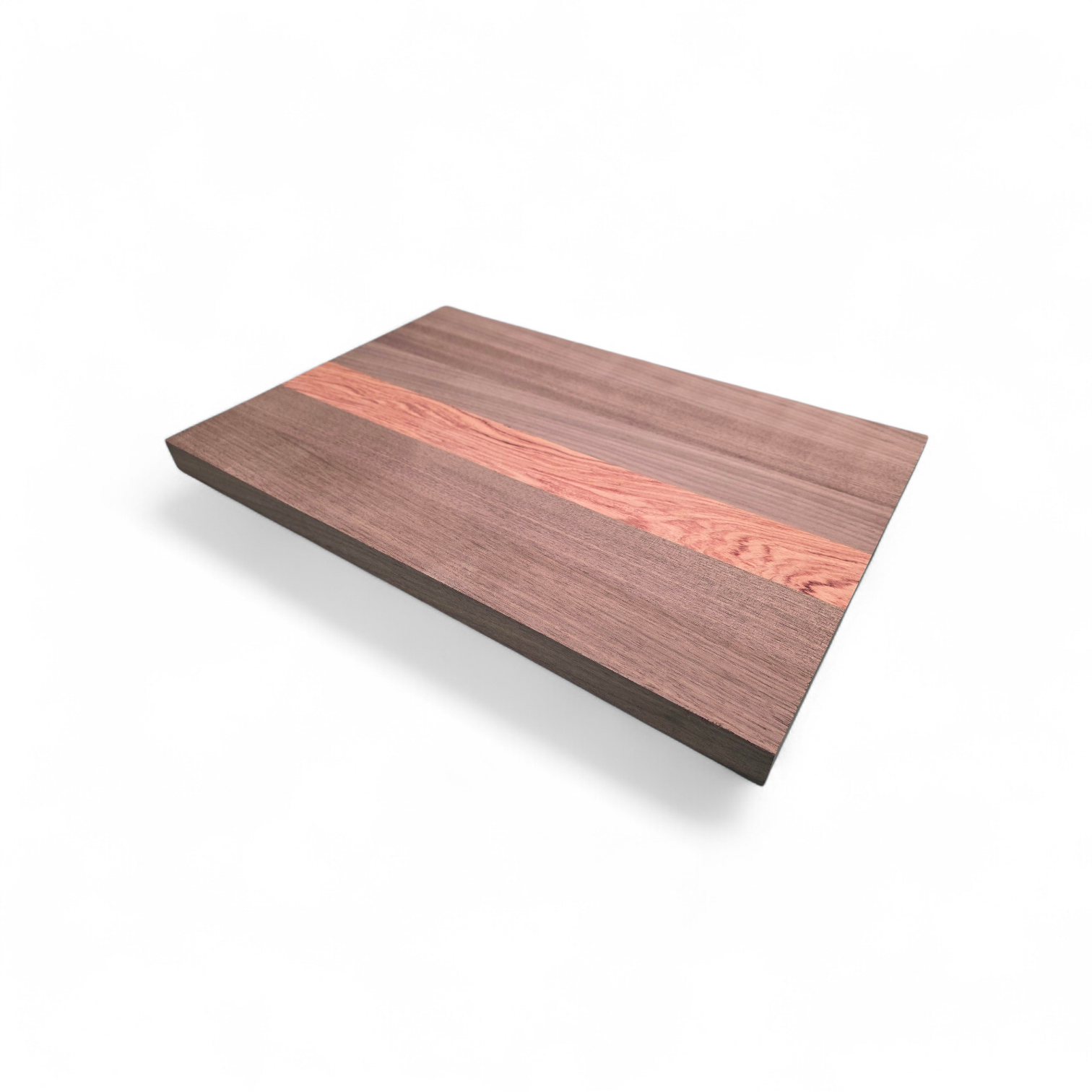 Luxury Walnut & Pink Ivory Chopping Board 30cm x 30cm