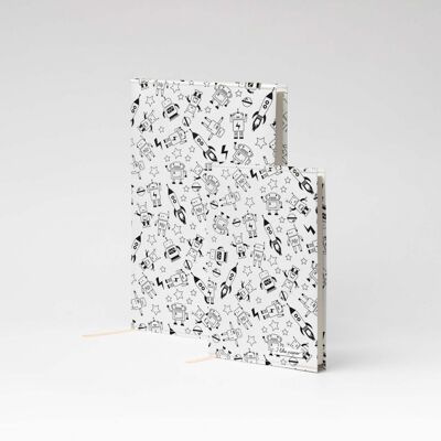 ROBOTO Tyvek® Notizbuch / Notebook A5
