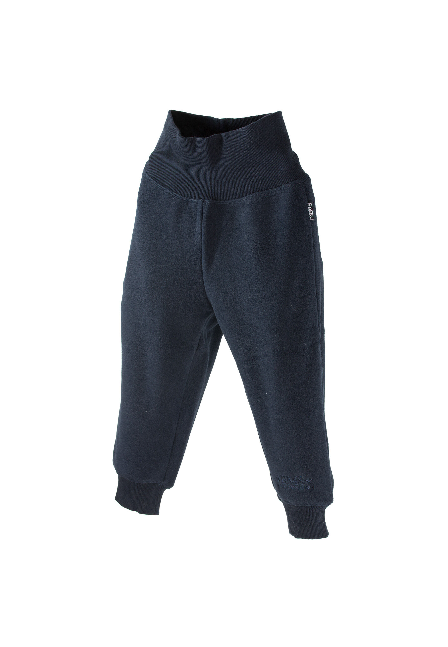 Pantalones de felpa en color azul marino