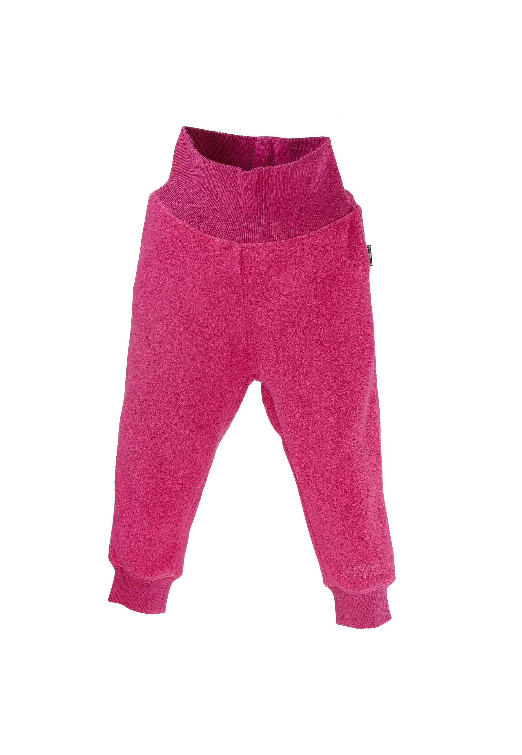 Pantalones de felpa color arándano
