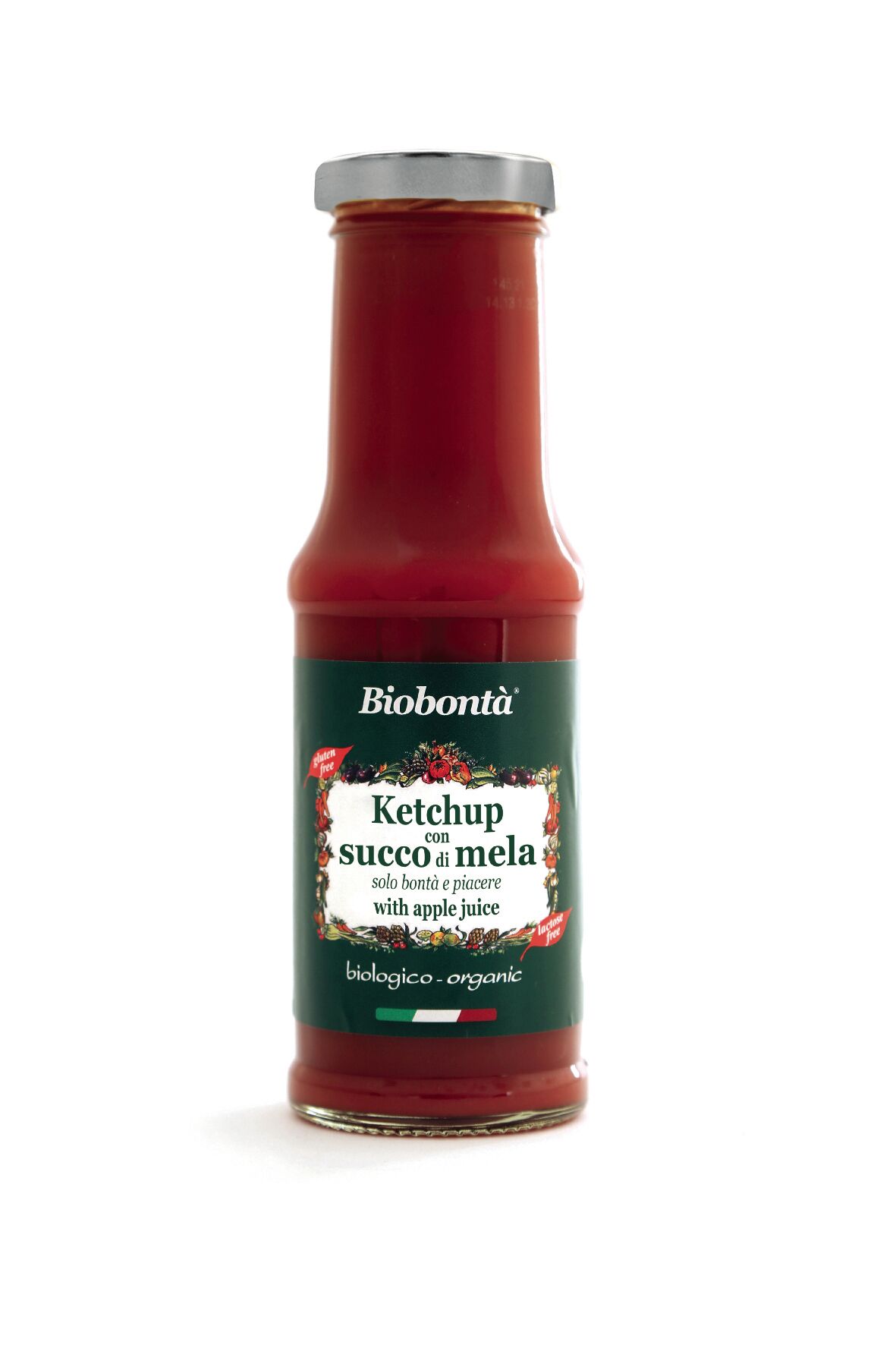 Sweetened Ketchup with Organic Apple Juice 230 g