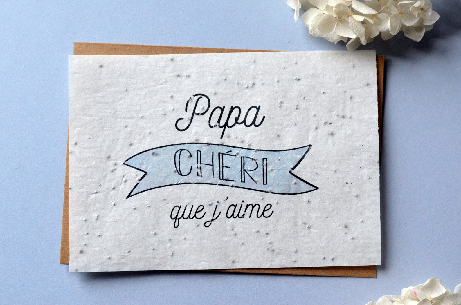 Tarjeta plantable para papá querido