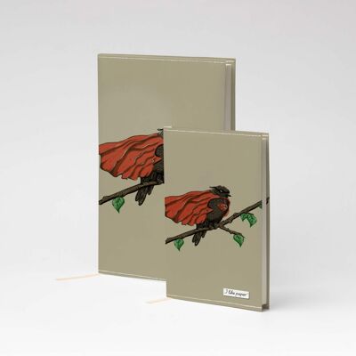 SUPER BIRD Tyvek® Notizbuch / Notebook A5