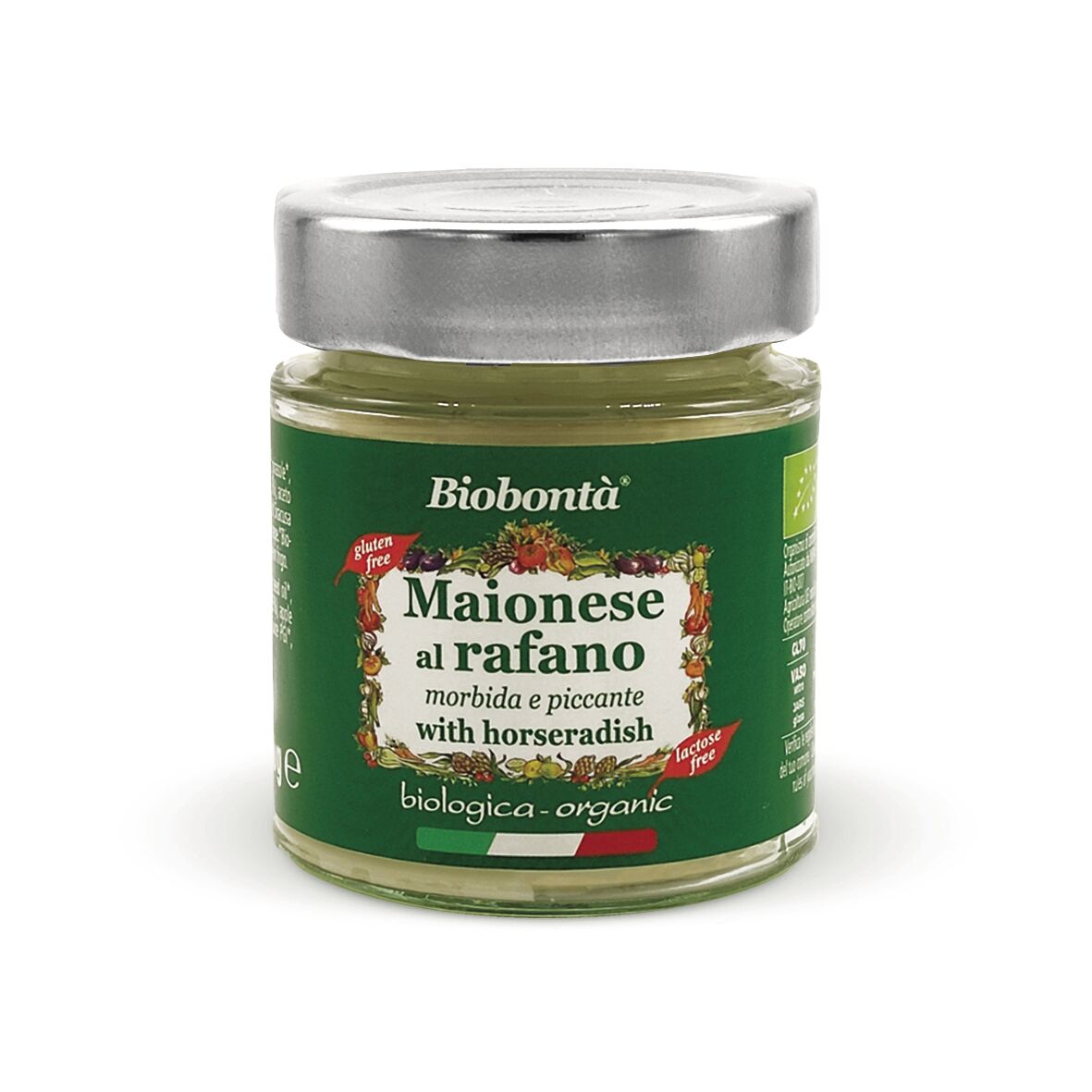 Organic Horseradish Mayonnaise 130 g
