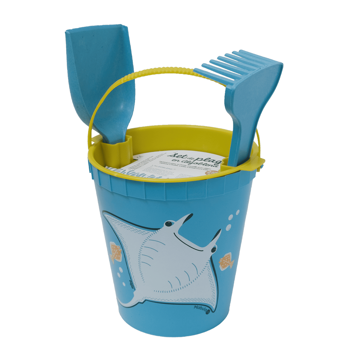 Beach and sand toy, eco-friendly for babies and children, made in France - Animal Mobula
