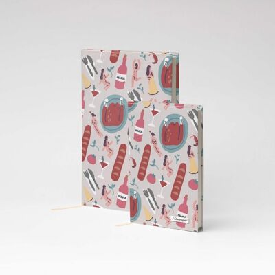 WINE & DINE Tyvek® Cuaderno / Cuaderno A5