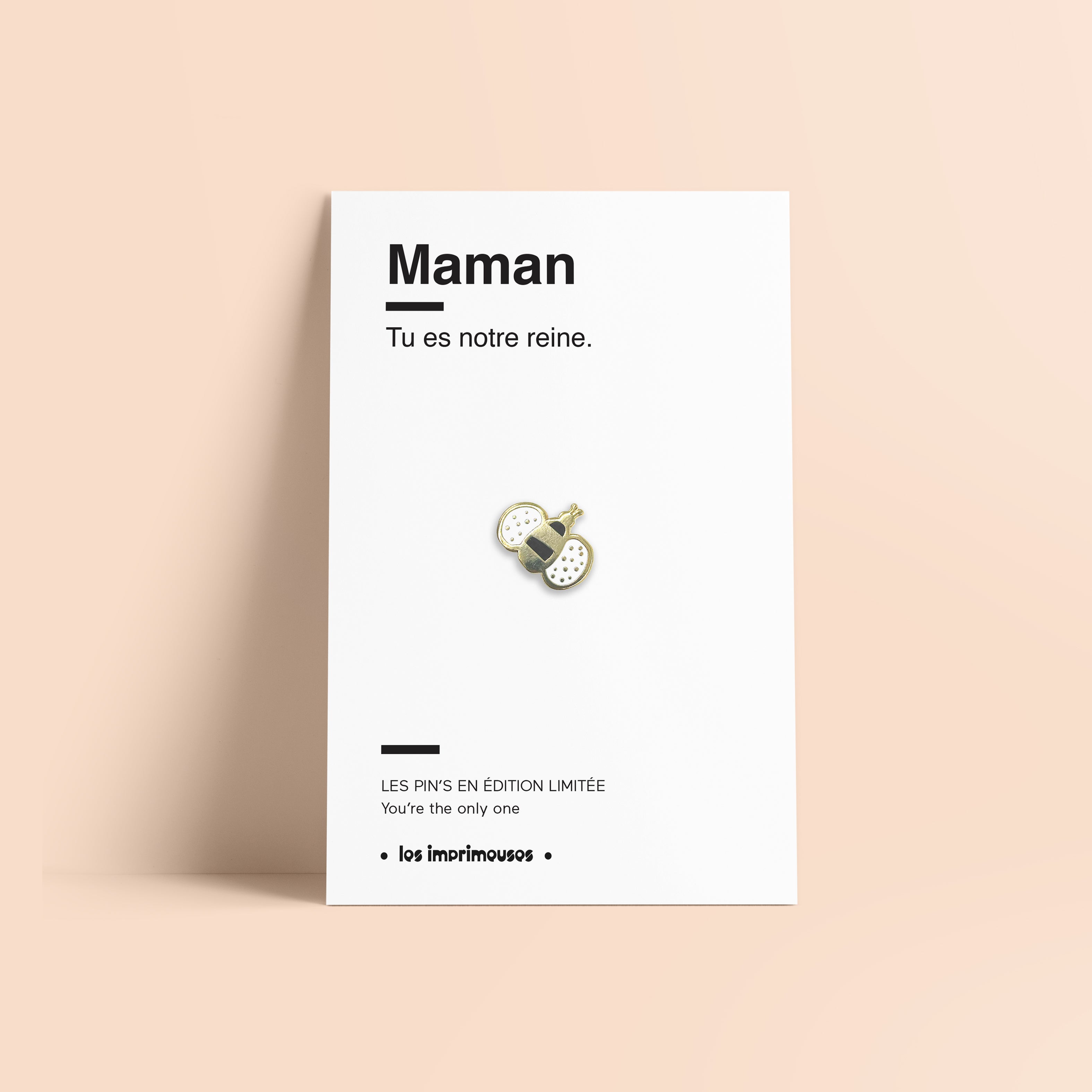 Bee Pin - Mother (Mother's Day)