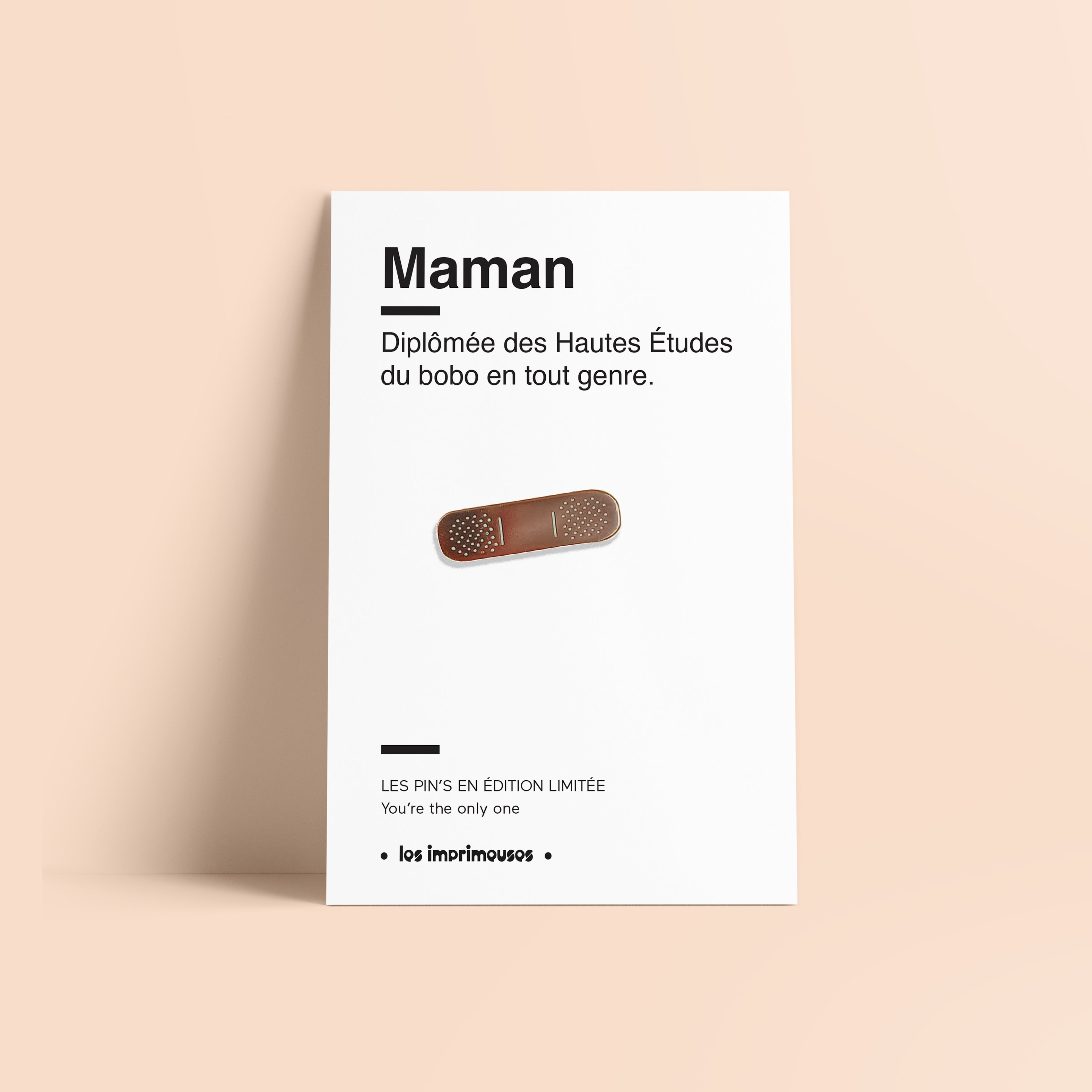 Bandage Pin - Mom (Mother's Day)