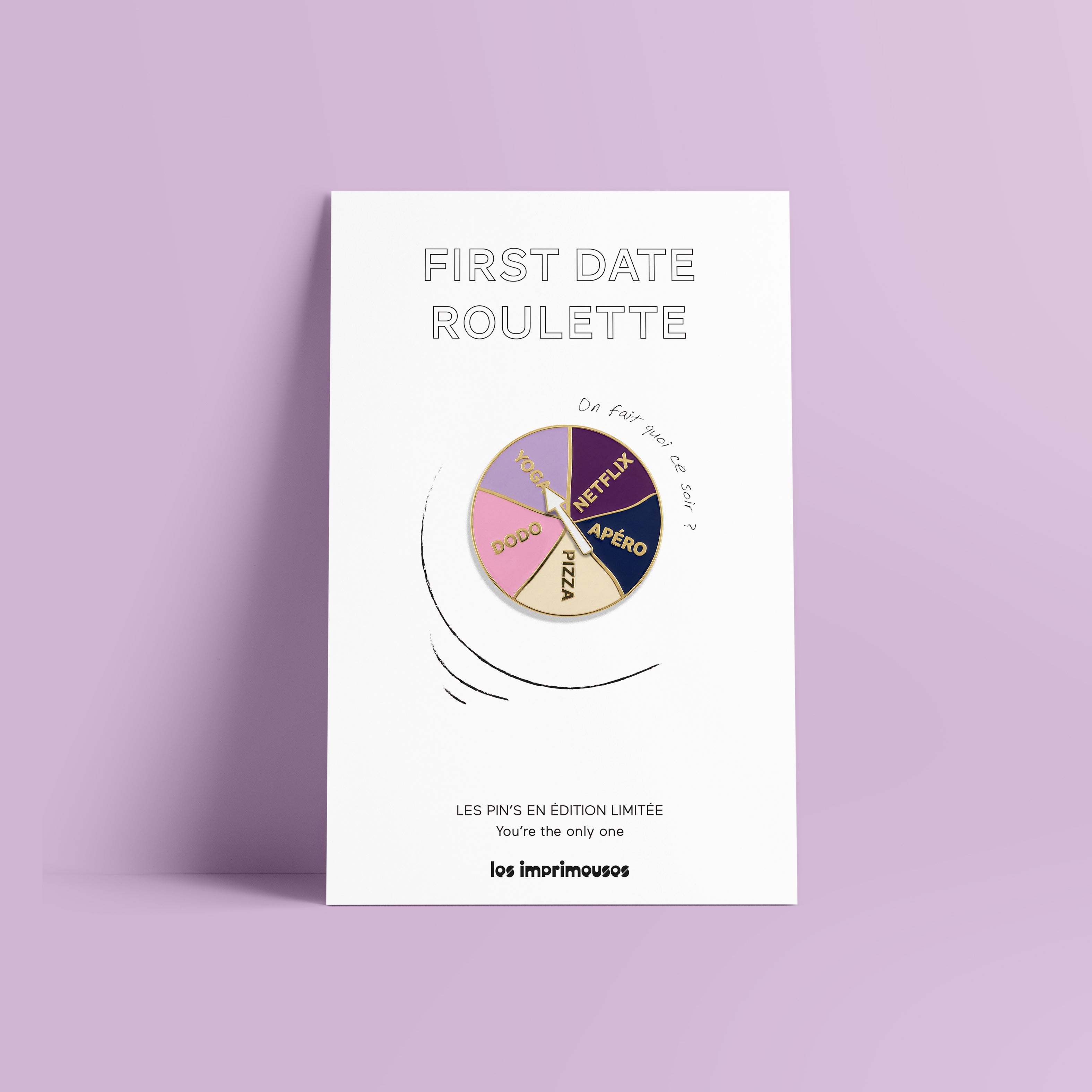 Roulette Pin - First Date