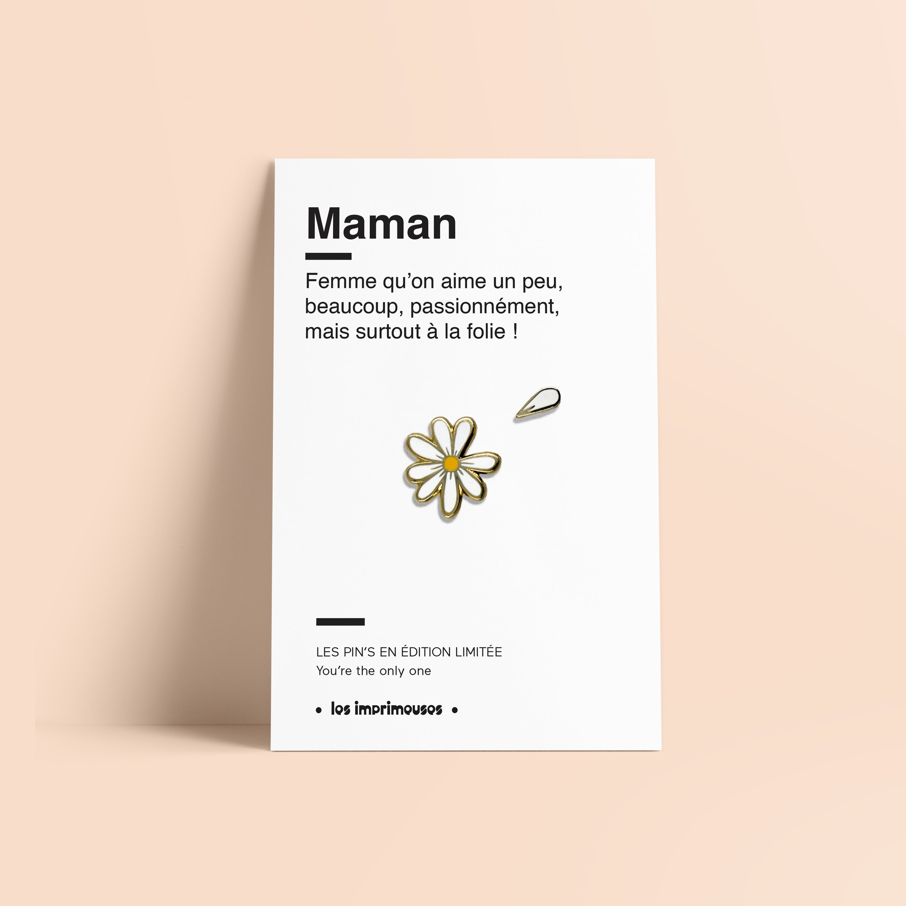 Marguerite Pin - Mother (Mother's Day)