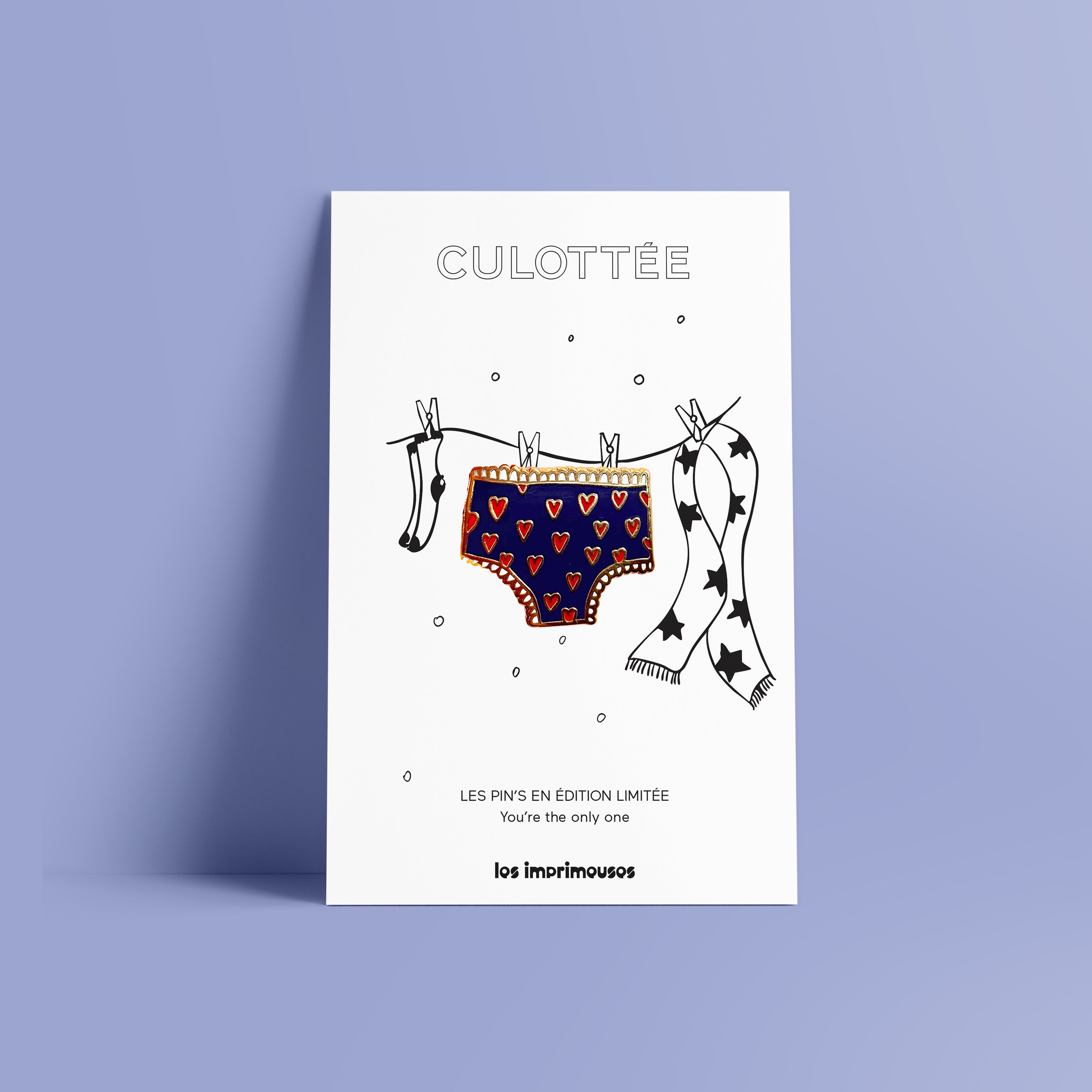 Pin's Culottée - El accesorio que se atreve