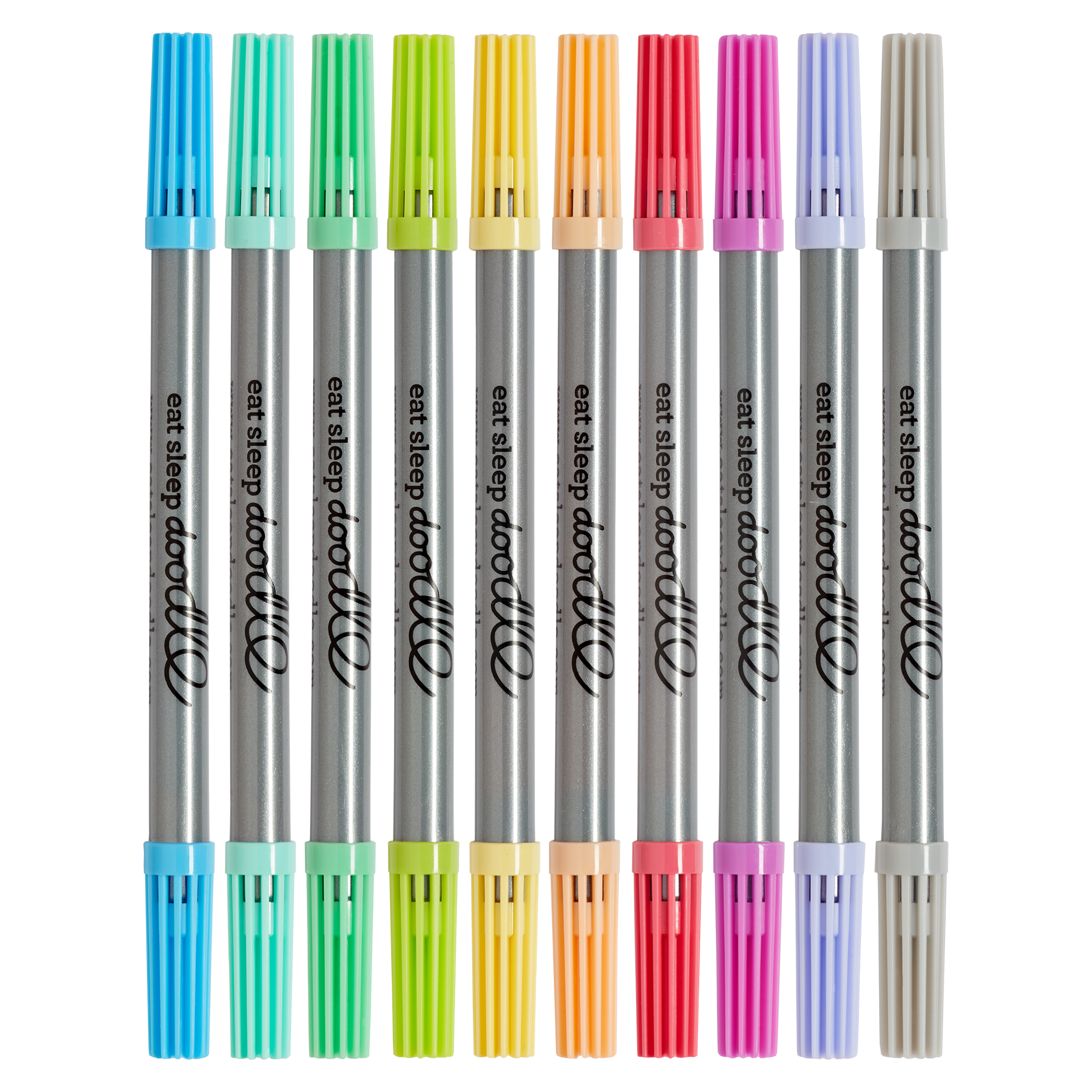 doodle wash-out pen set: pastel edition