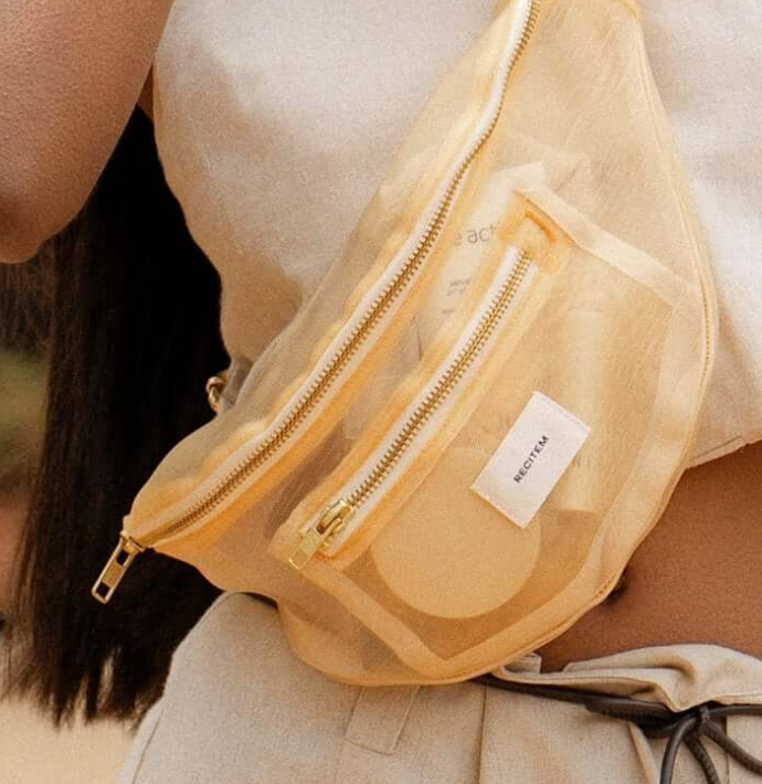 Ava Mesh-Bauchtasche