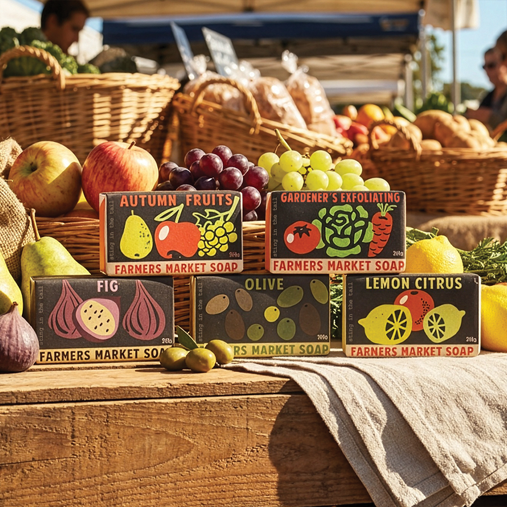 Country Pursuits - Farmers Market 190g Soap Assortment