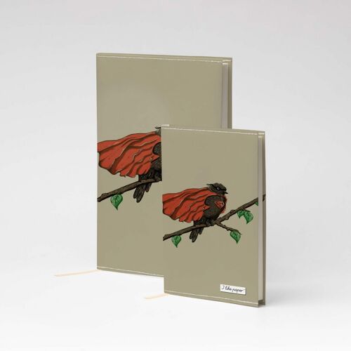 SUPER BIRD Tyvek® Notizbuch / Notebook A6