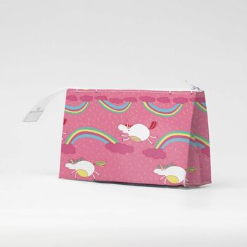 Trousse à maquillage LICORNE SUR NUAGES Tyvek® 1