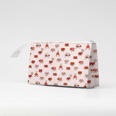 HEARTS Tyvek® cosmetic bag