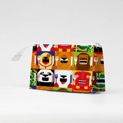HUNGRY ANIMALS Tyvek® cosmetic bag