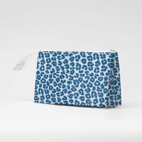 LEOPARD BLEU Tyvek® Kosmetiktasche