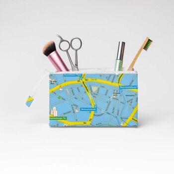 LOST IN BERLIN - Trousse à cosmétiques FRESH BLUE Tyvek® 4