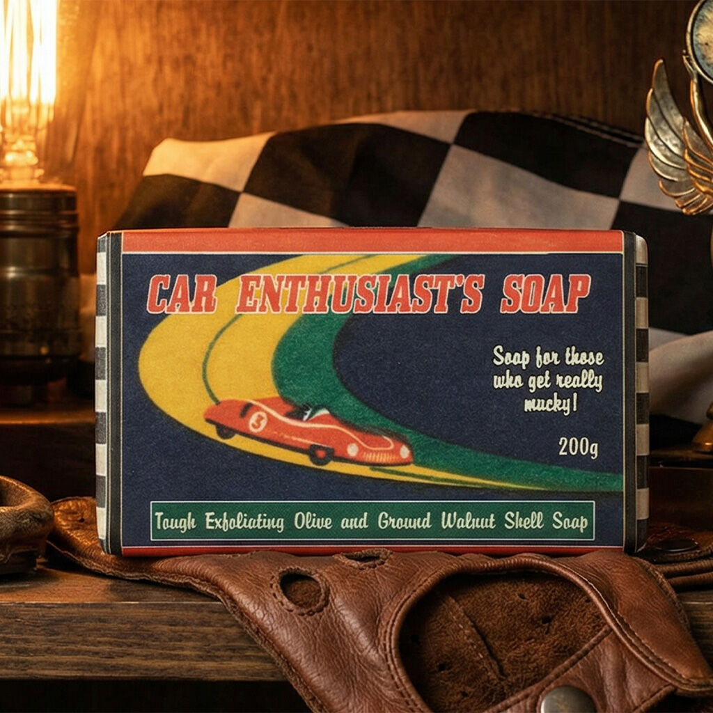 Sports & Hobbies - Car Enthusiast's Exfoliating Soap 190g
