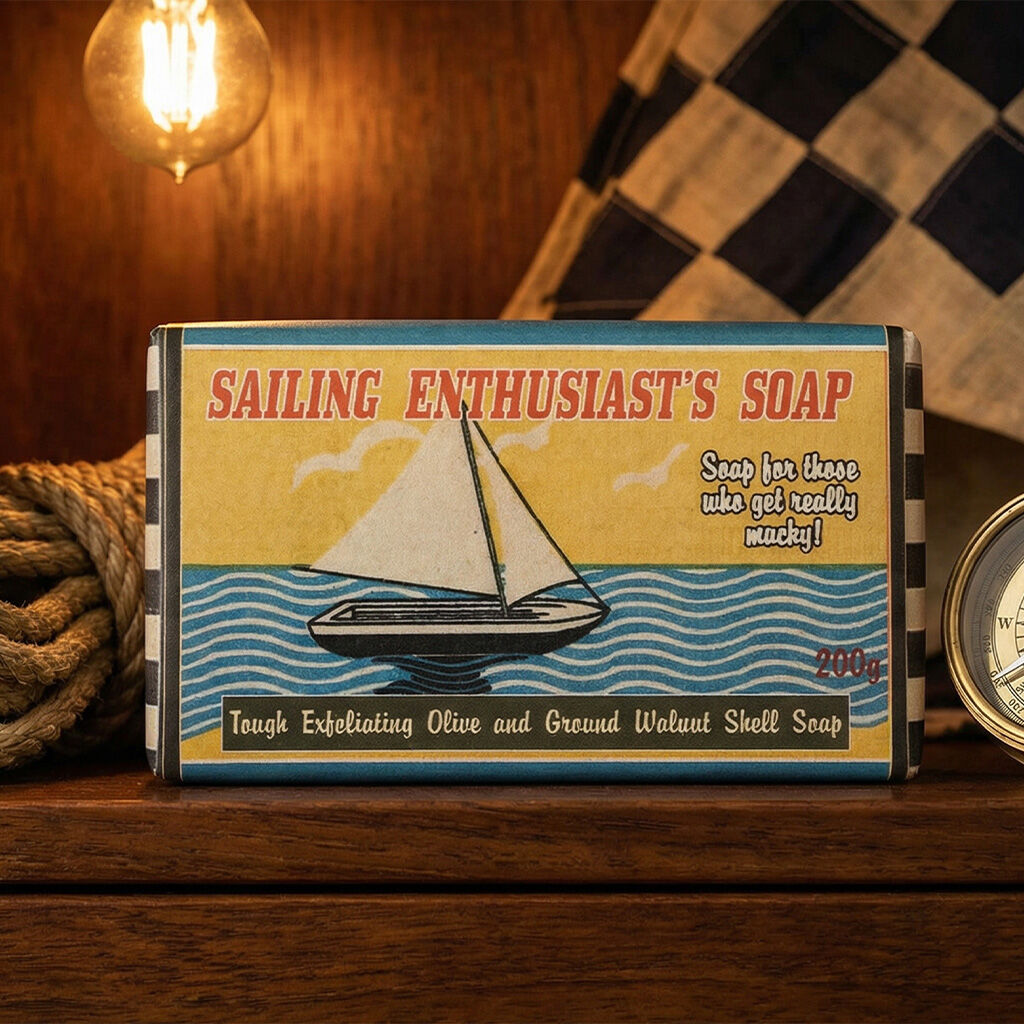 Sports & Hobbies - Sailing Enthusiast's Exfoliating Soap 190g