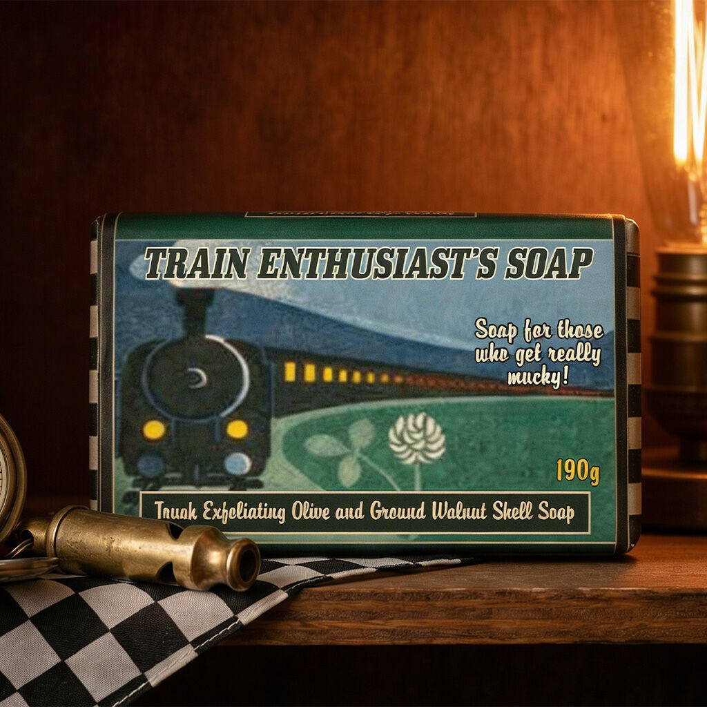 Sports & Hobbies - Train Enthusiast's Exfoliating Soap 190g
