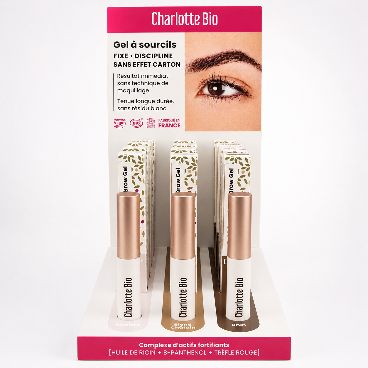 Eyebrow Gel Display Stand