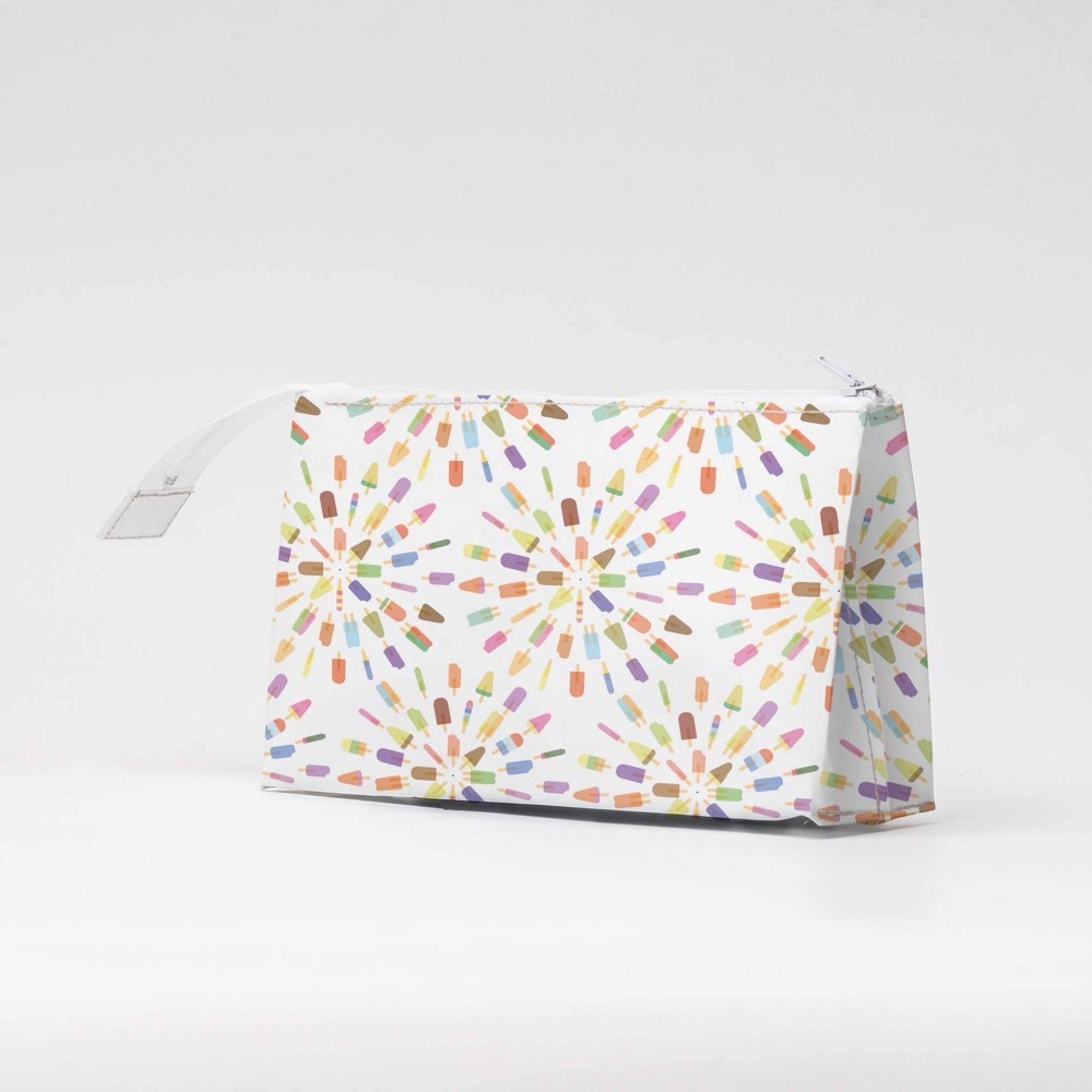 Motif Einkaufstasche marsala with white pattern - Shopper aus 70%  recyceltem Plastik