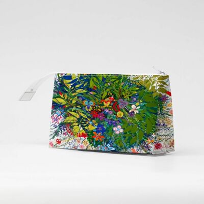 WILD FLOWERS Tyvek® cosmetic bag